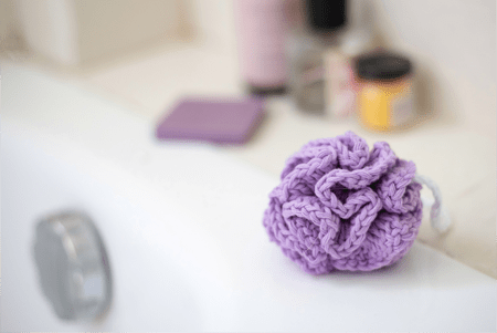 Bath Pouf βαμβακερό